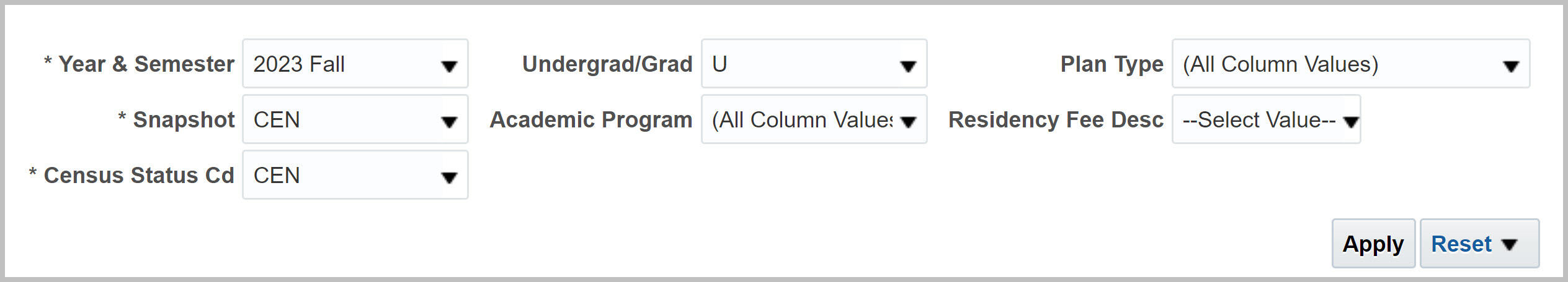 academic plan counts prompts