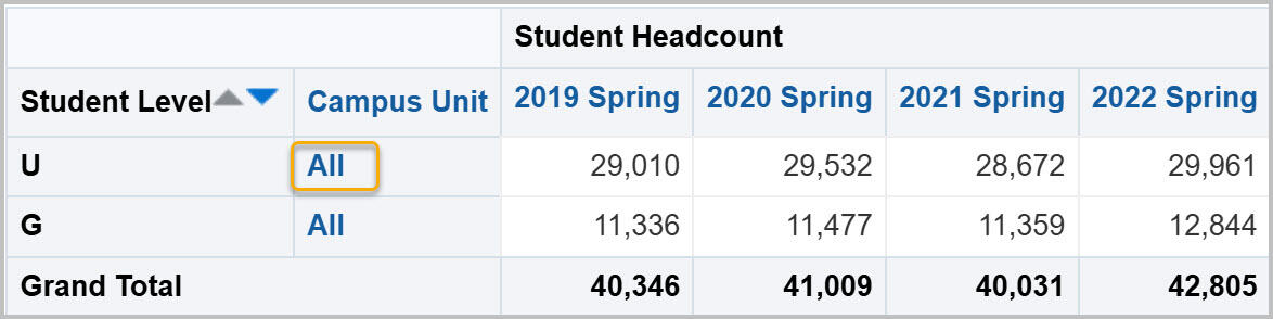 Census Count Report