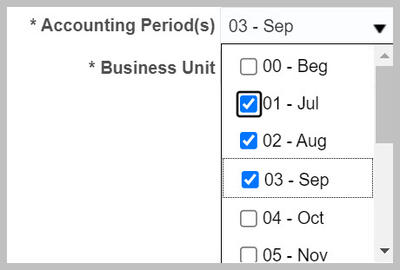 Drop-down menu with checkboxes to allow multiple selections